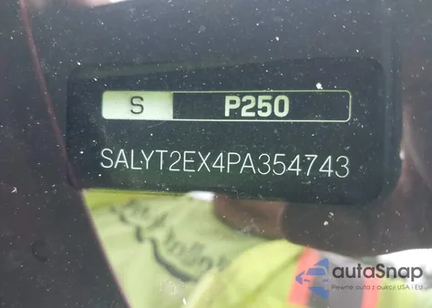 2023 Land Rover Range Rover Velar P250 R-Dynamic S из США, поврежденный, VIN SALYT2EX4PA354743